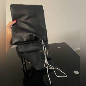 Over the Knee Faux Leather Boots